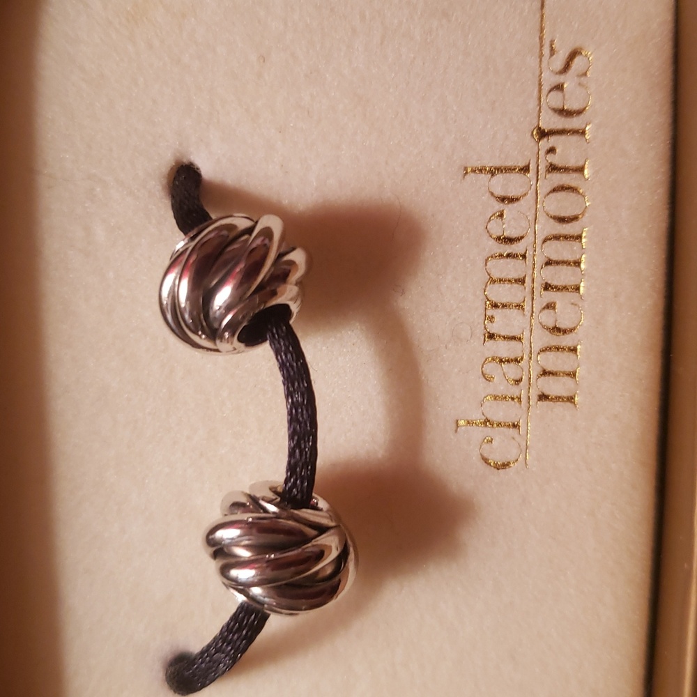 Sterling silver charm beads. Charmed Memories. ITALY 925 There Are Two Of These!